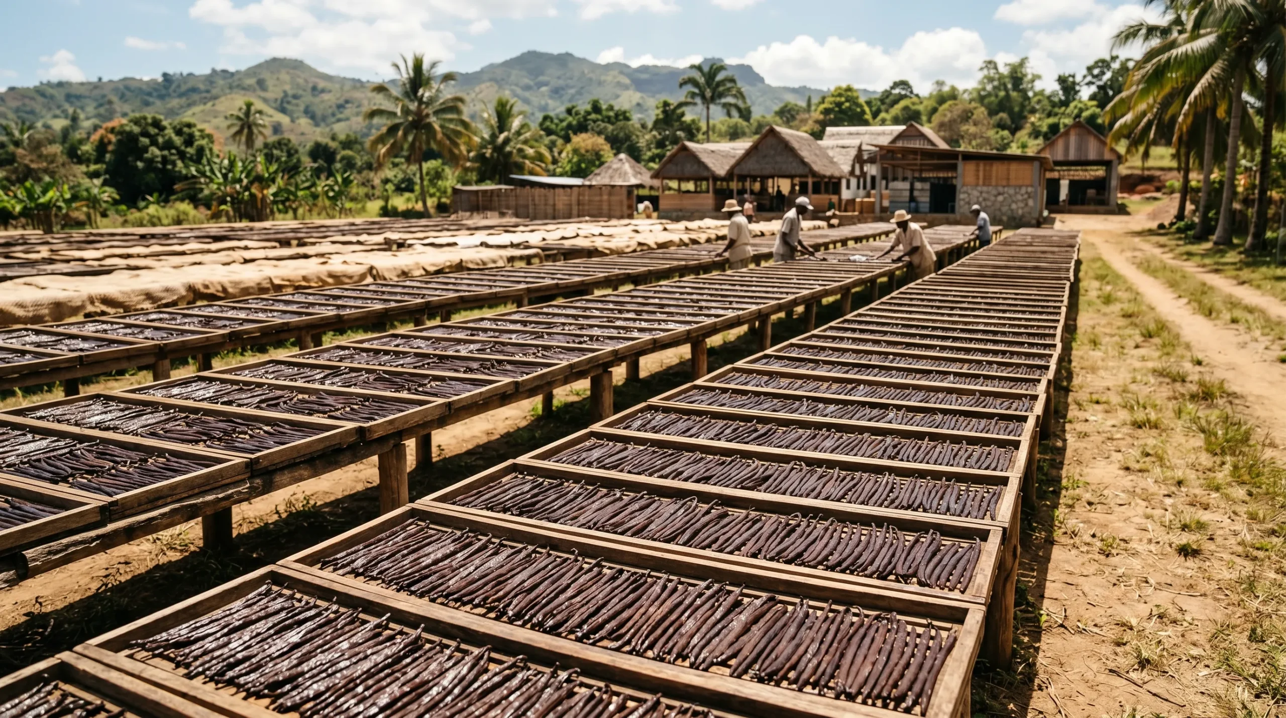 Certified organic vanilla cultivation