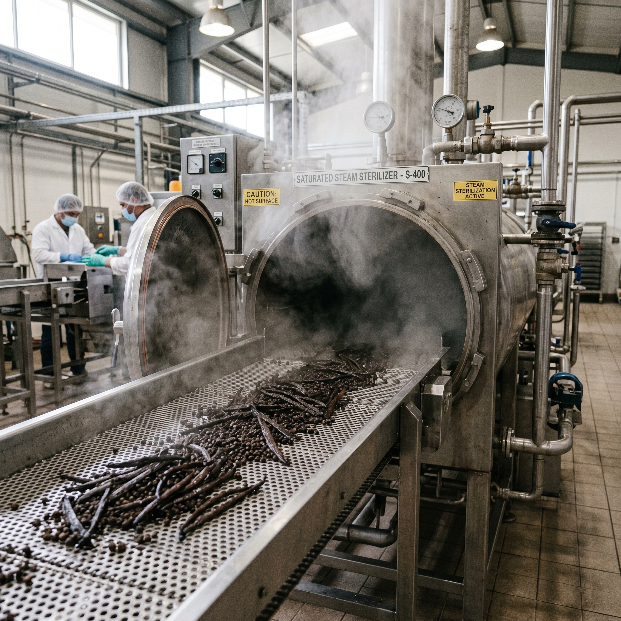 Saturated Steam Sterilisation Chamber